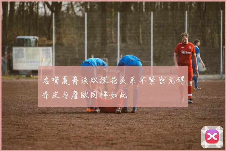 名嘴夏普谈双探花关系不紧密无碍乔皮与詹欧同样如此